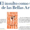 El insulto como una de las bellas artes (EPUB)